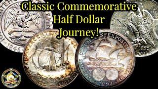 My classic commemorative half dollar journey! Rare coins at a discount!