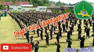 LATIHAN BERSAMA 2000 SANTRI PAGAR NUSA CABANG KARANGANYAR