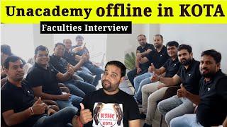 KOTA Unacademy offline Faculties Interview Akhilesh Dixit