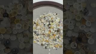  Natural Grass Flower Agate, a gem where delicate blooms fossilize in stone.#gemstone #jewelry #diy