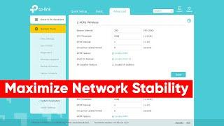 Maximize Router Network Stability | Advance Setting | Beacon Interval | RTS Threshold