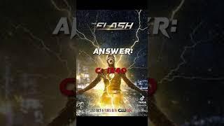 Flash Quiz  #theflash #cw #dc #shorts #thecw #fyp #barryallen #quiz