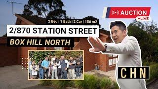 Live Auction @ 2/870 Station Street, Box Hill North - Auction Results Melbourne