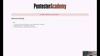 Web Application Challenge 9 on Pentester Academy