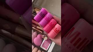 organized makeup drawer #makeup #makeuporganization #preppy #makeupshorts