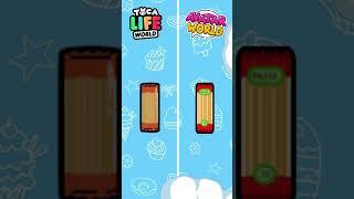 Food from Toca Boca VS Avatar World