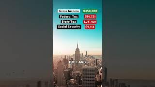 Living on a $350,000 Salary After Taxes in New York #newyork #newyorkcity #viral