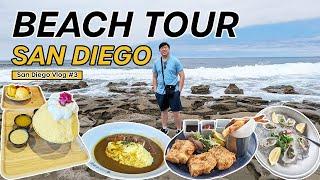 BEACH TOUR of San Diego, California ️| La Jolla Seals | BEST Asian Food & Shops at Convoy Street 