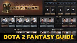 Dota 2 TI Player Cards and Fantasy Dota Explained | TI10