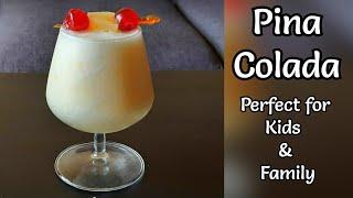 Best Pina Colada Recipe - Non Alcoholic Version - Party Drinks - Tropical Drinks Special