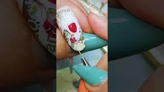 Nail tutorial for beginners step by step / Fake nails #shorts