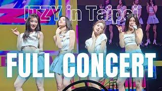 ITZY in Taipei - FULL CONCERT 4K FAN CAM: ITZY 2ND WORLD TOUR “BORN TO BE” (2024/07/20)