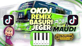 REMIX TELOLET BASURI BUS FADEL MAUDI JB 5,CORTAS MODUL OKDJ | TUTORIAL PIANIKA BASURI #busmania 