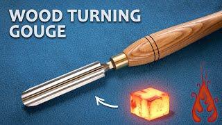 Blacksmithing - Forging a Wood Turning Gouge