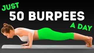 I Did Just 50 Burpees a Day, Here's What Happened in a Month