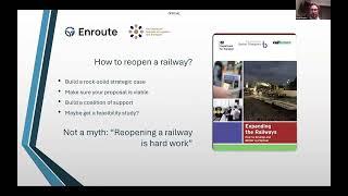 Restore to Revive - The Case for Restoring our Railway Network: Webinar Recording