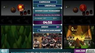 Mystery Game Tournament by Caerulius, And4h, TheMexicanRunner and UsedPizza - AGDQ 2017 - Part 125