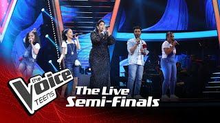 Team Raini | Neela Kadugate (නීල කදුගැටේ) | The Live Semi Finals | The Voice Teens Sri Lanka