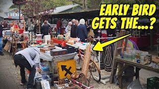 Opening Day at the Flea Market! In Search of the Vintage Grail!