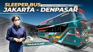 SLEEPER BUS JAKARTA DENPASAR Dengan Layanan Pramugari ‼️ Cahaya Kembar Gemilang Part 1