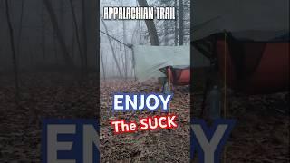 Waking up on the Appalachian Trail #backpacking #hiking #camping