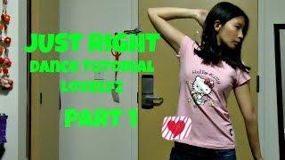 Just Right (GOT7) Mirrored Dance Tutorial Part 1