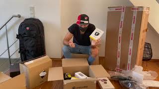 What is in the box? Unboxing after my stay in Dubai #motorcycle #drpatma #unboxing