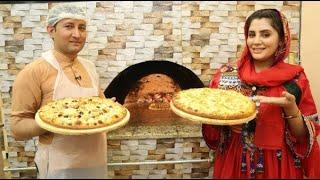 پیتزای تندوری در کابل - دیگدان و تنور / Tandoori Pizza in Kabul - Degdan wa Tanor
