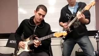 John Mayer & Tomo Fujita at Berklee (blues jam)