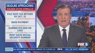 California Stimulus Checks: October Tax Deadline Looms For Payment Eligibility