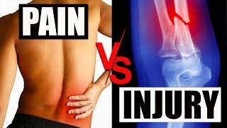 PAIN vs INJURY.  Understanding why Pain doesn't always mean Damage!!