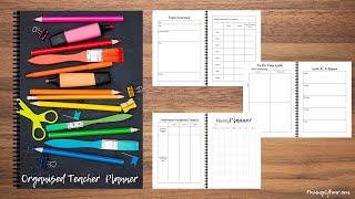 Organised Teacher Planner - The Perfect Teacher Gift! Which Is Your Favourite?