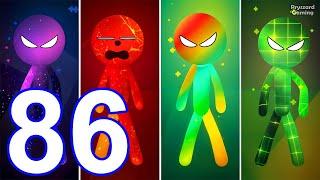 Stickman Party - Gameplay Part 86 Random Funny MiniGames, 1 2 3 4 Plyer Free New Update