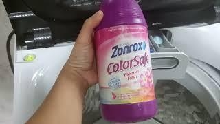 how I wash whites and lightly colored clothes using Panasonic washing machine- soak setting