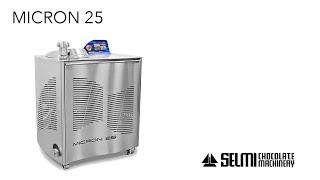 Micron 25 Selmi. Ball refiner for spreadable cream, ice cream paste and chocolate production