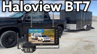 Haloview BT7 RV Trailer Back Up Wireless Camera Installation and Review