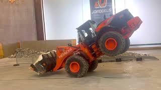 RC Earth Mover POPPING a WHEELIE!