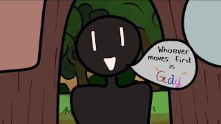 WHO EVER MOVES FIRST IS GAY | KinitoPet Animation