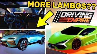 More LAMBORGHINIS Coming To Driving Empire