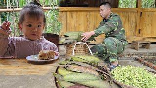 Harvest fruits, papaya flowers at the farm goes to the market sell - Cooking/XuanTruong