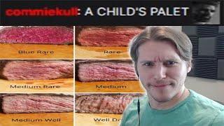 jerma food podcaster andy goes on a rant about steak *SHOWS MEAT ON STREAM*