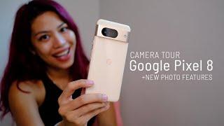 Google Pixel 8 CAMERA TOUR + trying out new photo features!