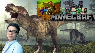 Vũ Liz Minecraft CVKL Mùa 2 #1 : Theo Dấu Khủng Long ???!!!