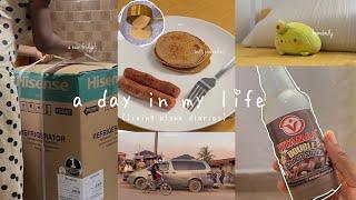 a day in my life || my life in Nigeria || living alone diaries 