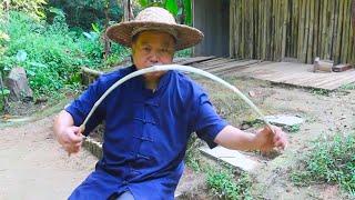 Chinese Master Carpenter Makes Traditional Saws Out Of Bamboo,No Electricity#woodworking#instrument