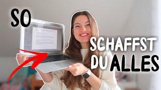 Perfekte ORGANISATION mit DIESEN Tipps// fürs Studium, Abitur, Arbeit