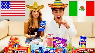 MAKING LEXI TRY MY FAVORITE MEXICAN CANDY PT 2!!