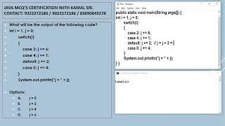 v3 switch - Java Certification - OCJA and OCJP Multiple Choice Questions