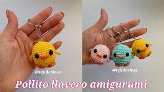 Chick keychain amigurumi ENG/SPA Subs