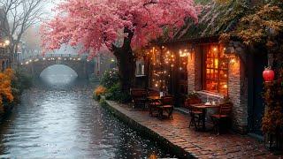Smooth Relax At Spring Coffee Shop With Warm Jazz Music - Gentle Jazz Melody for Peaceful Mood